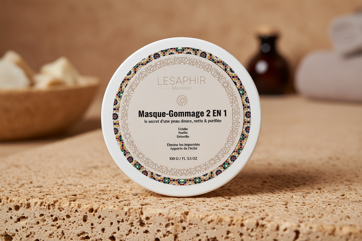 Masque-Gommage 2en1