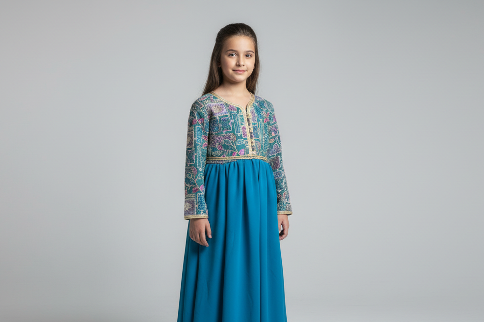 Caftan petite fille